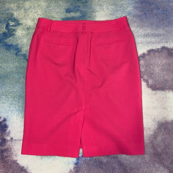 Women’s Calvin Klein Hot Pink Pencil Skirt Size 4 - Picture 4 of 4